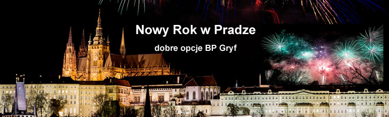Sylwester w Pradze wyjazdy BP Gryf
