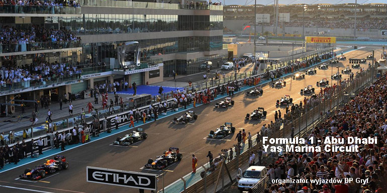 Atrakcyjny wyjazd na wyścigi Formula 1.
