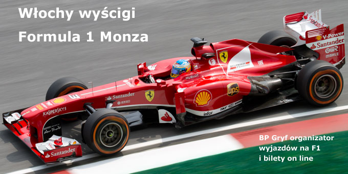 Wyjazdy na wyścig F1 Monza Formula 1 Monza wyjazdy | BP Gryf