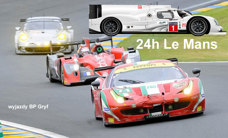 24 Le Mans WEC wyścigi samochodowe