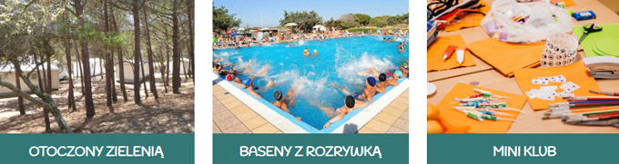 Sardynia wioska wakacyjna Li Nibari, dobry bungalow